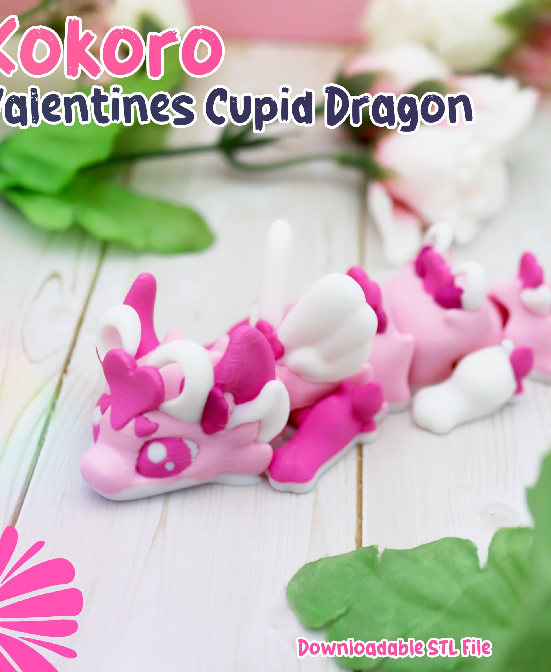 Kokoro Cupid Angel Dragon 3d model