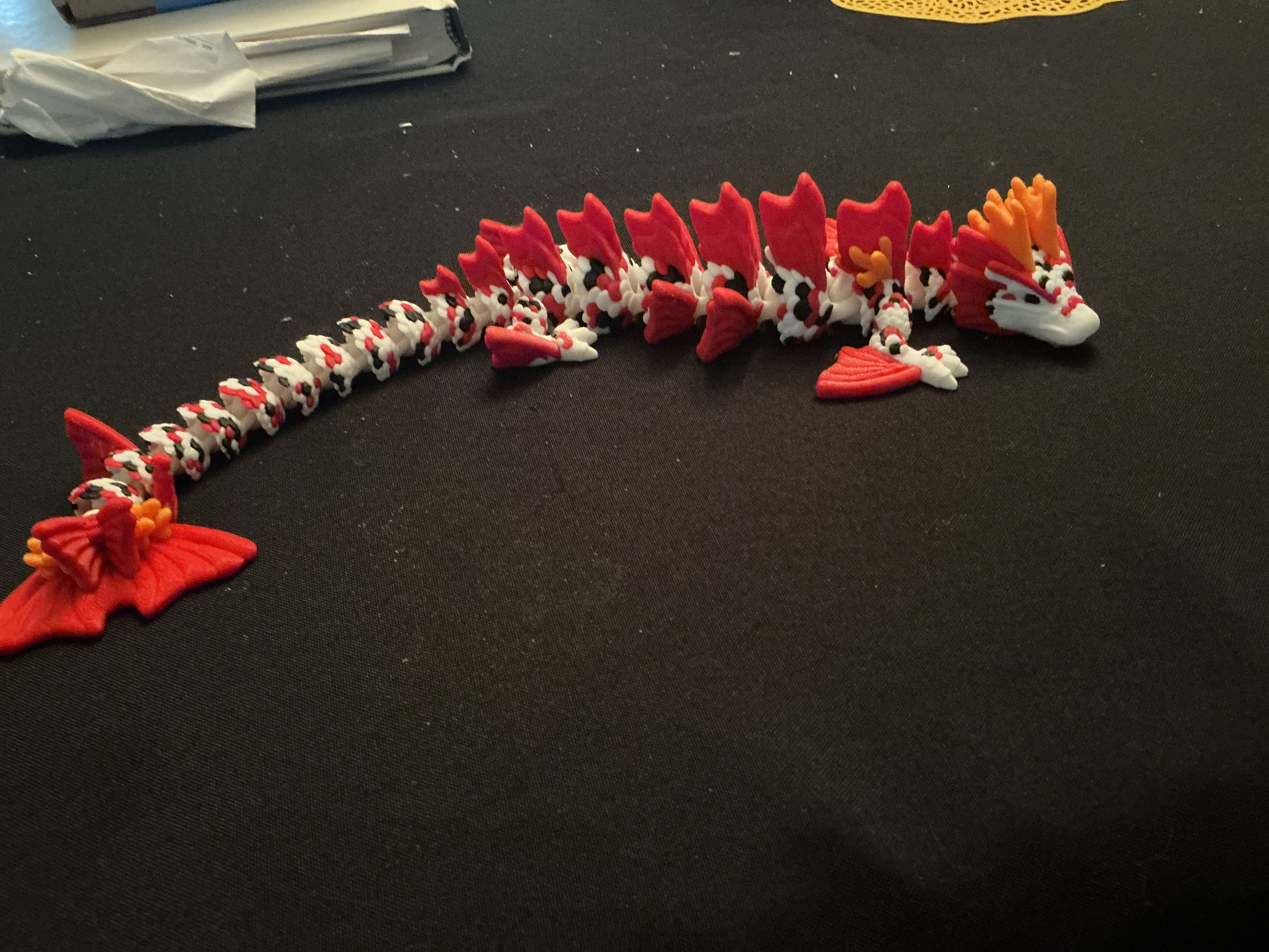 Beautiful for my first big AMS print!
It actually turned out gorgeous, I used Bambu Lab: pumpkin orange, black, white and red; basic PLA.
Thank you CinderWing, for this Awsome model!
P.s, I tried getting to Thangs from your home page, but when I clicked on it, it blocked me out and said it was expired. Thanks!