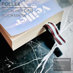 POLLEX | book holder & bookmark 3d model