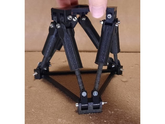 Stewart platform 3d model