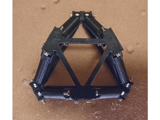 Stewart platform 3d model