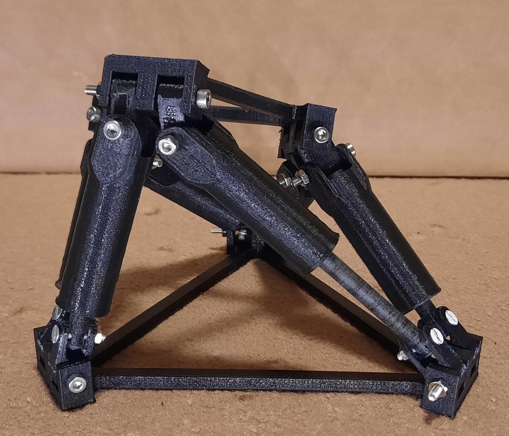 Stewart platform 3d model
