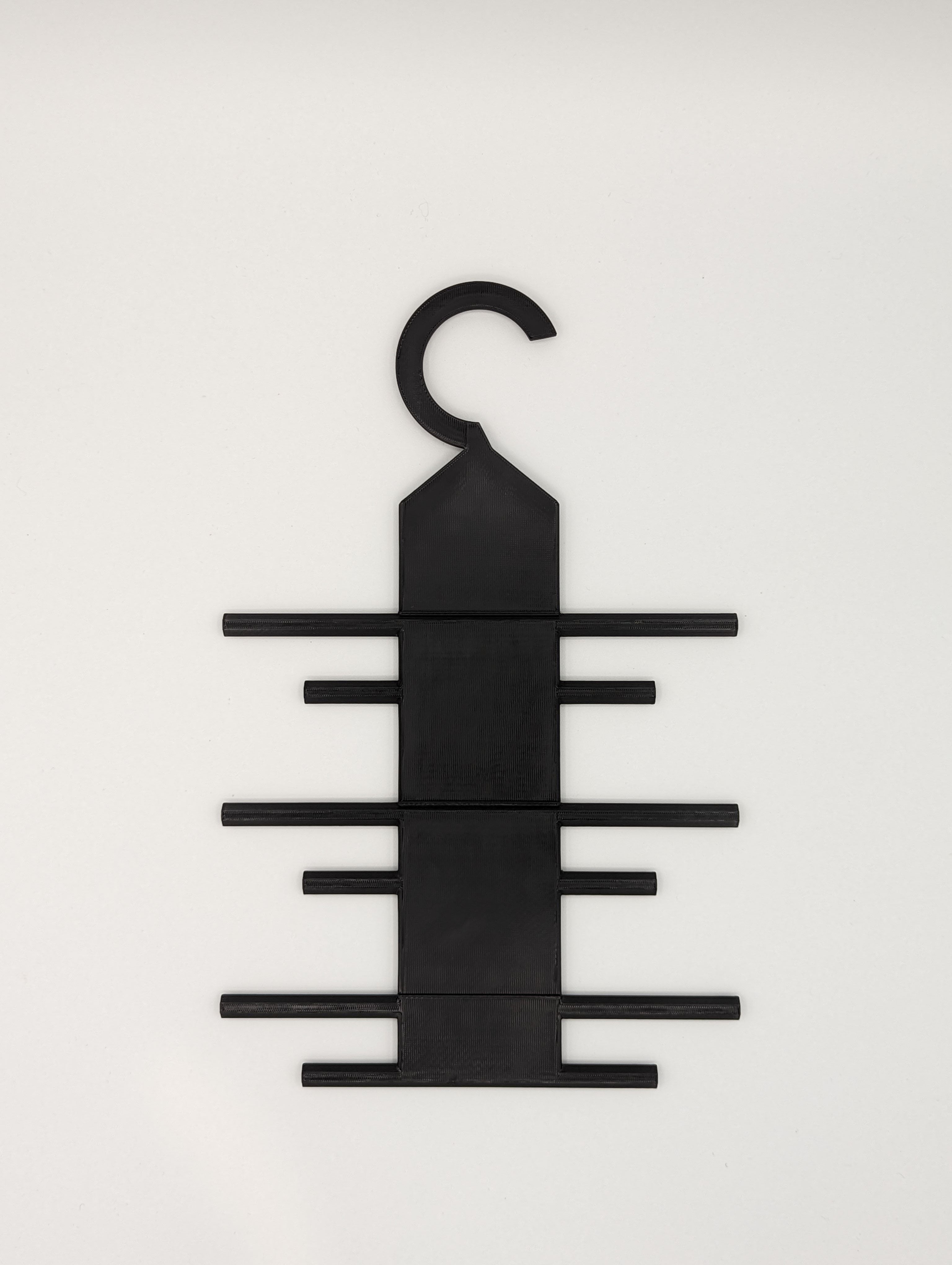 Tie display rack 3d model
