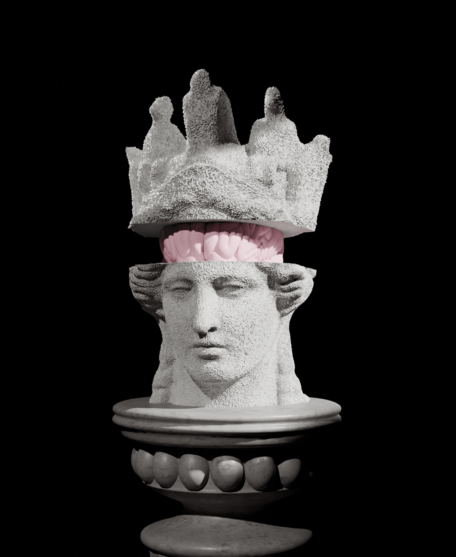 Insight Unveiled: Athena Textured model 3d model