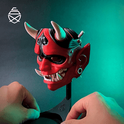 Oni no Geisha 3d model