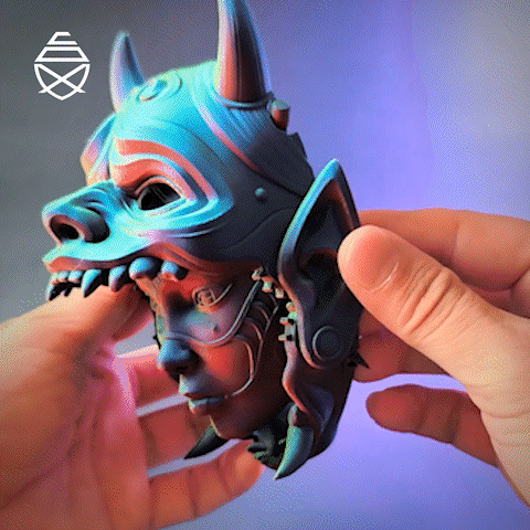 Oni no Geisha 3d model