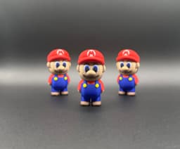 Chibi Super Mario 3d model