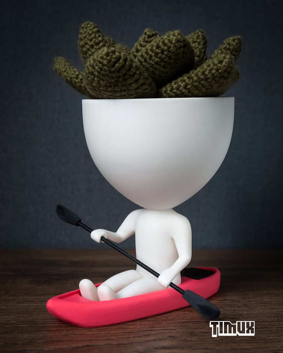 ROBERT PLANT IN A KAYAK 3d model
