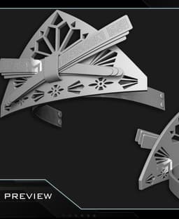 Kyoshi warrior crown 3d model