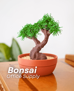 Office Supply Bonsai 3d model