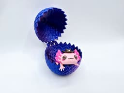 Print In Place Dragon Egg 3d model