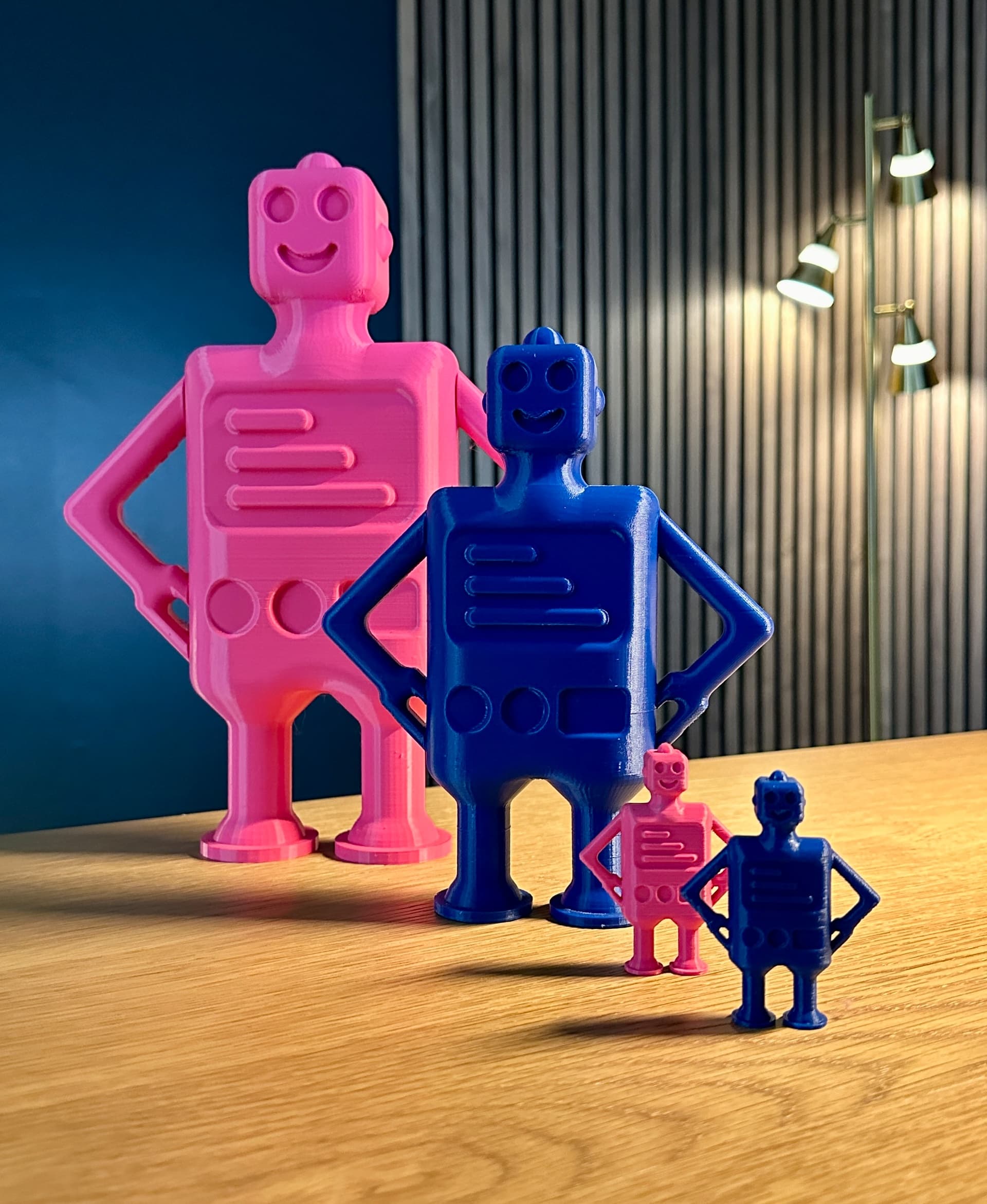 RoboPals - Easy Print Classroom Pack 3d model