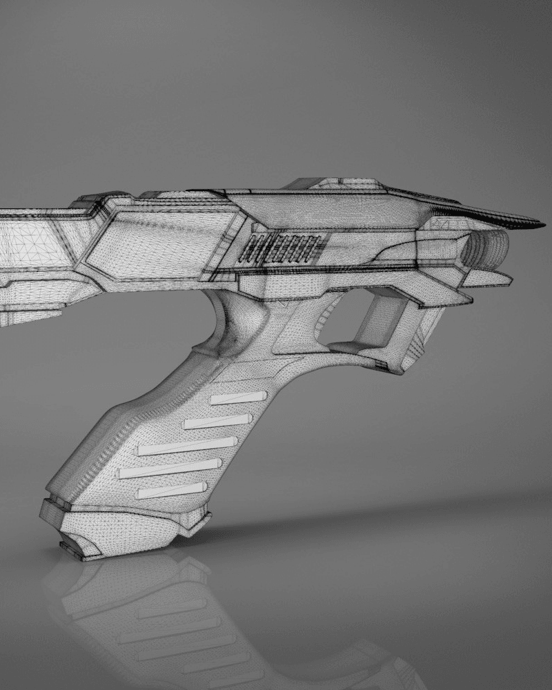 Vengeance Phaser - Star Trek 3d model