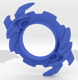BEYBLADE AMPHILYON | COMPLETE | ANIME SERIES 3d model