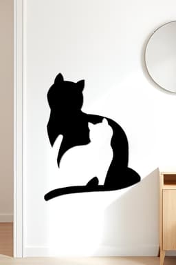 Cats Wall Art, Wall Decor, Home Decor 3d model
