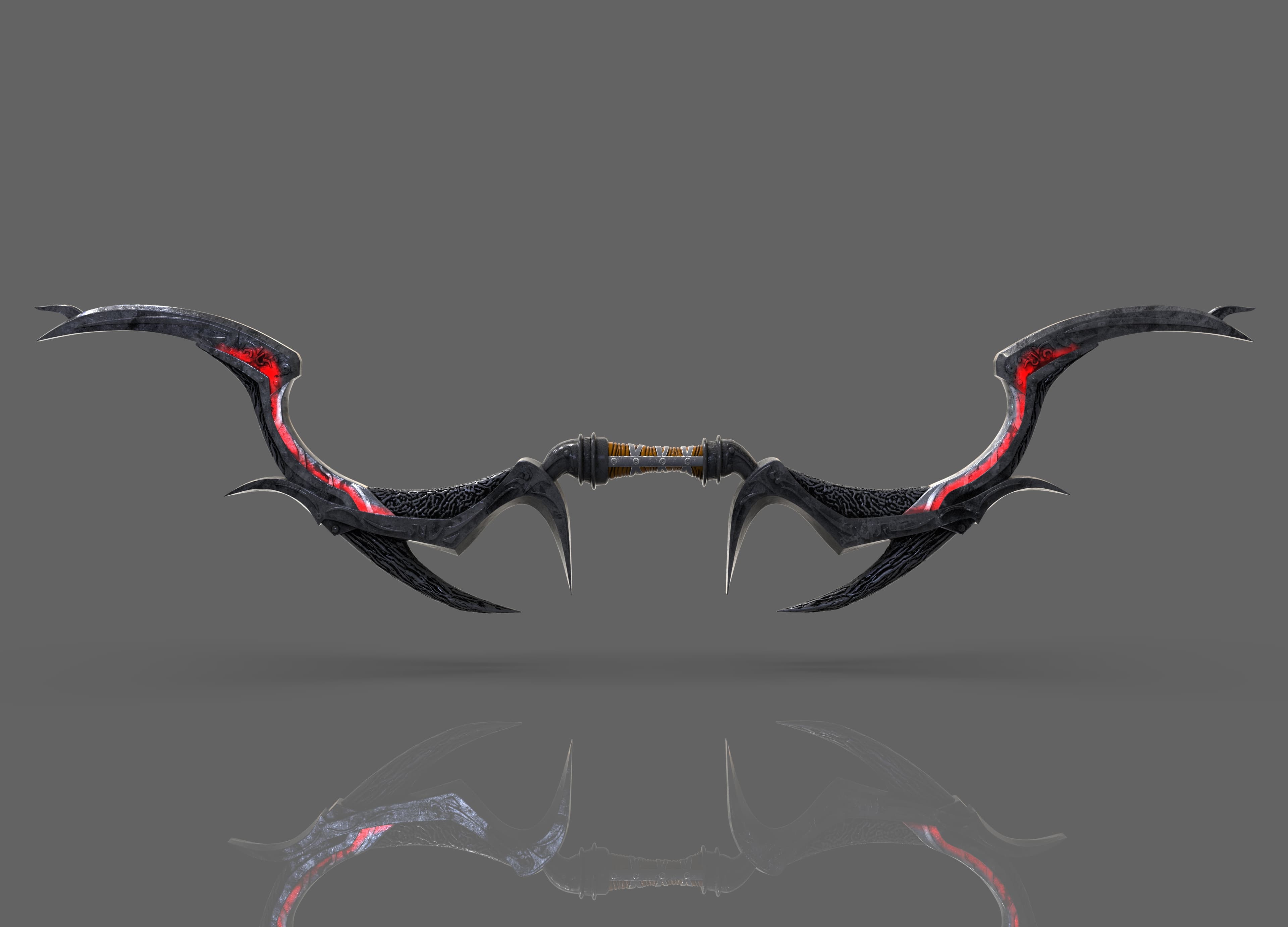 Daedric Bow 3d model