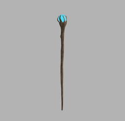 Mage Staff v2 3d model