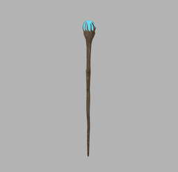 Mage Staff v2 3d model