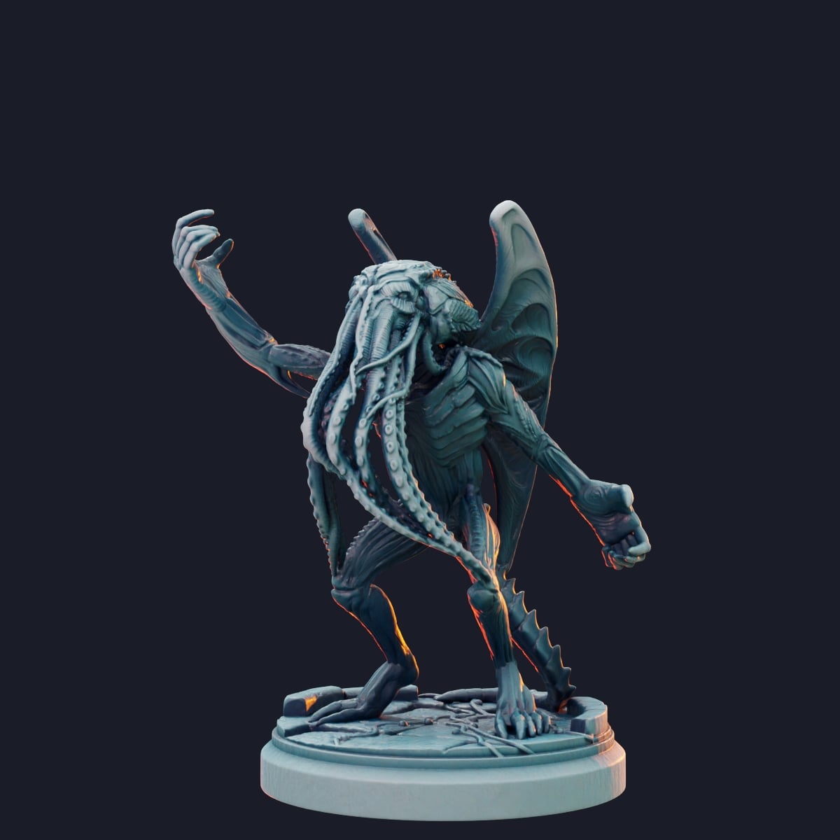 Cthulhu miniature 3d model