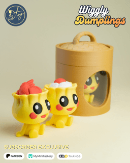 WIGGLY DUMPLINGS 3d model
