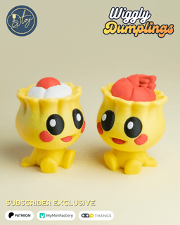 WIGGLY DUMPLINGS 3d model