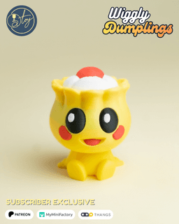WIGGLY DUMPLINGS 3d model