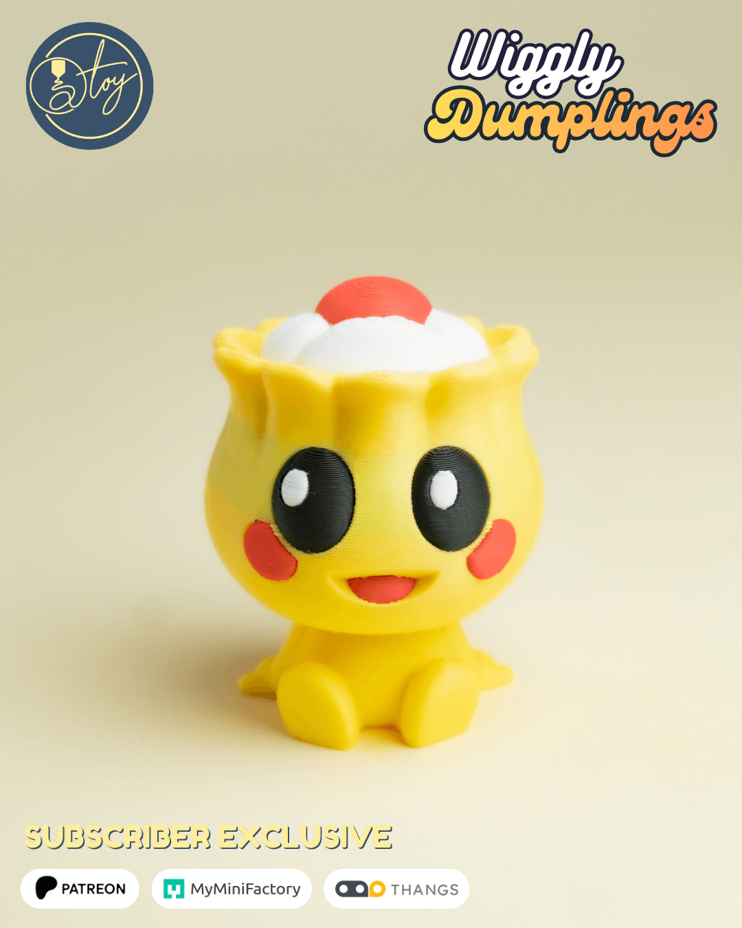 WIGGLY DUMPLINGS 3d model