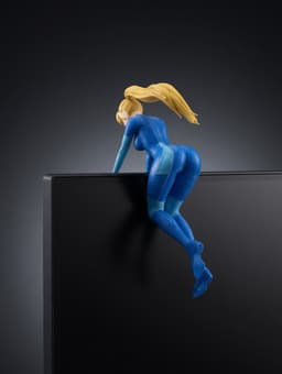 Zero Suit Samus Monitor Pal 3d model