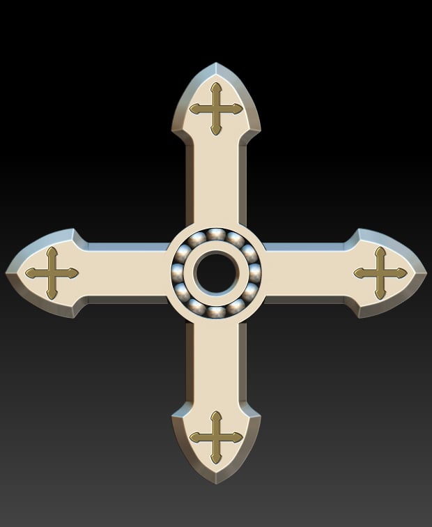 Larcade Cross Spinner Mini 3d model