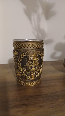 Viking Warrior Tumbler 3d model