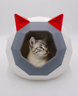HOUSE FOR CAT TAO LOW POLY V2 - Follow us: https://linktr.ee/catalpine 3d model
