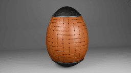 Egg Containers - Decorative 3d model