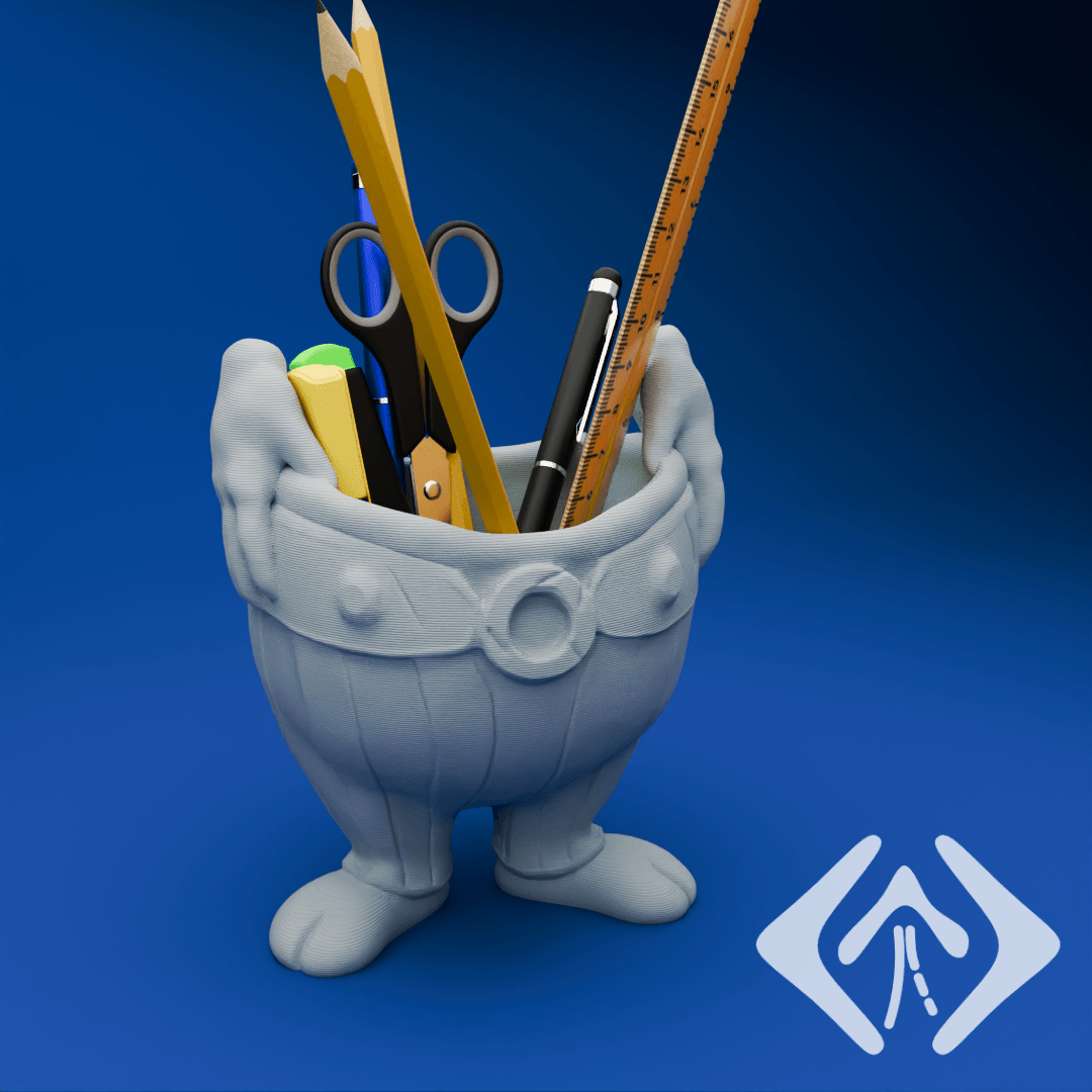 Funny Desk Organizer 3d model