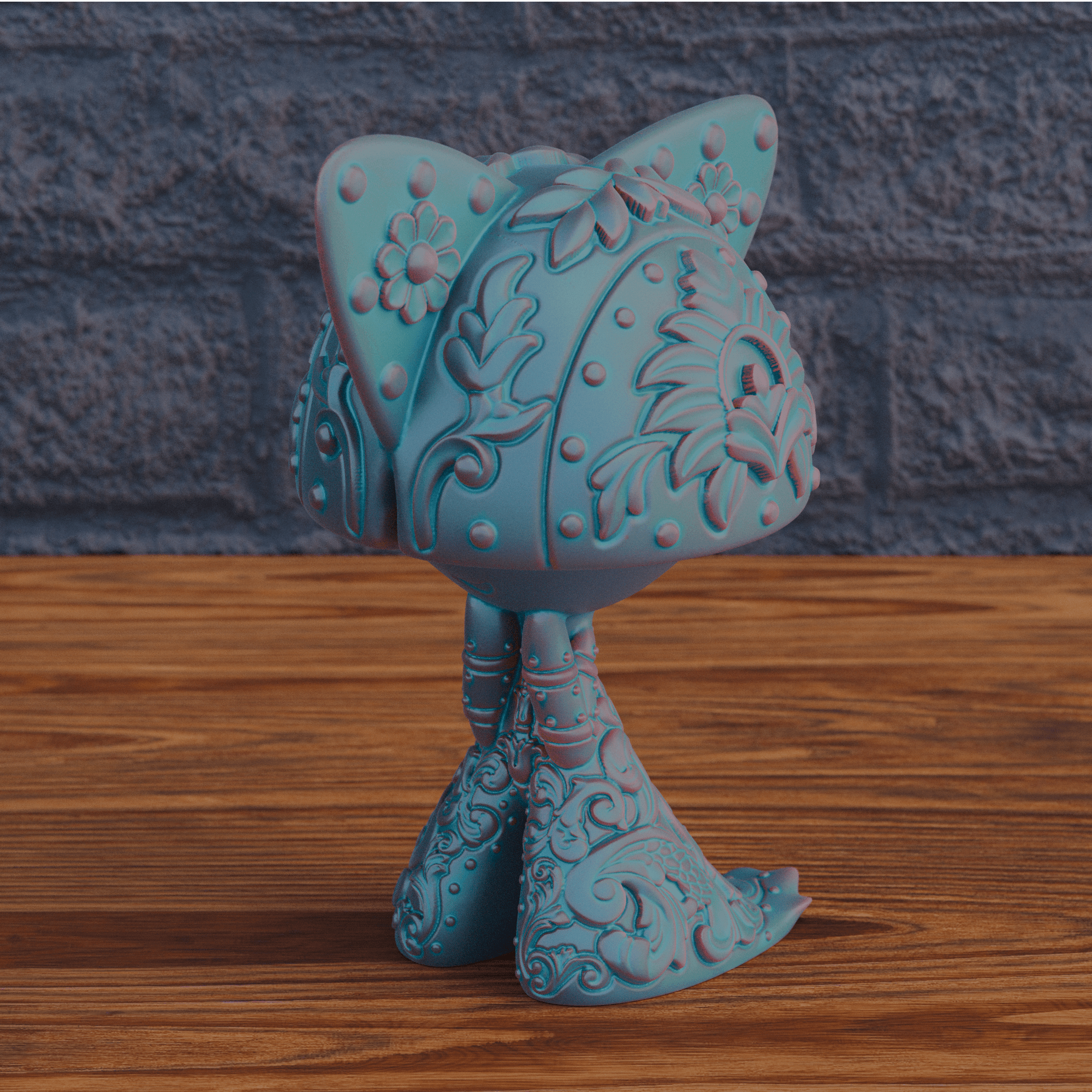 280. Ralts - Ornamental and Basic - Pokemon 3d model