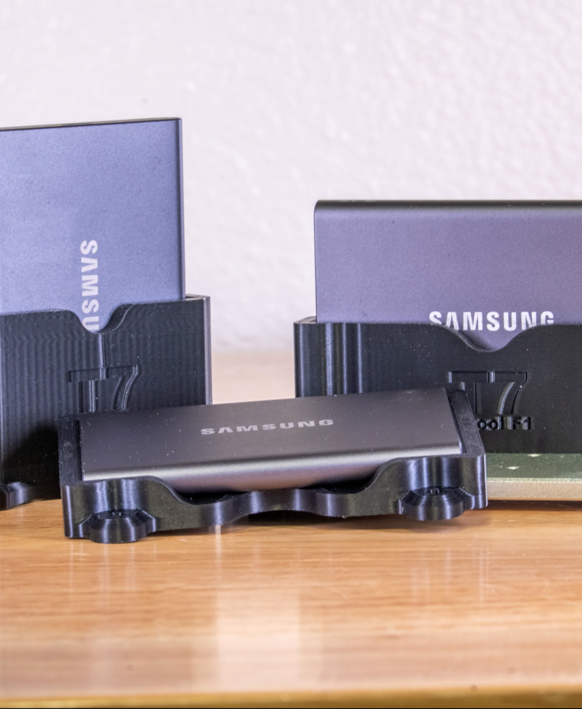 Samsung T7 SSD Laser Engraving Fixtures for xTool F1 3d model