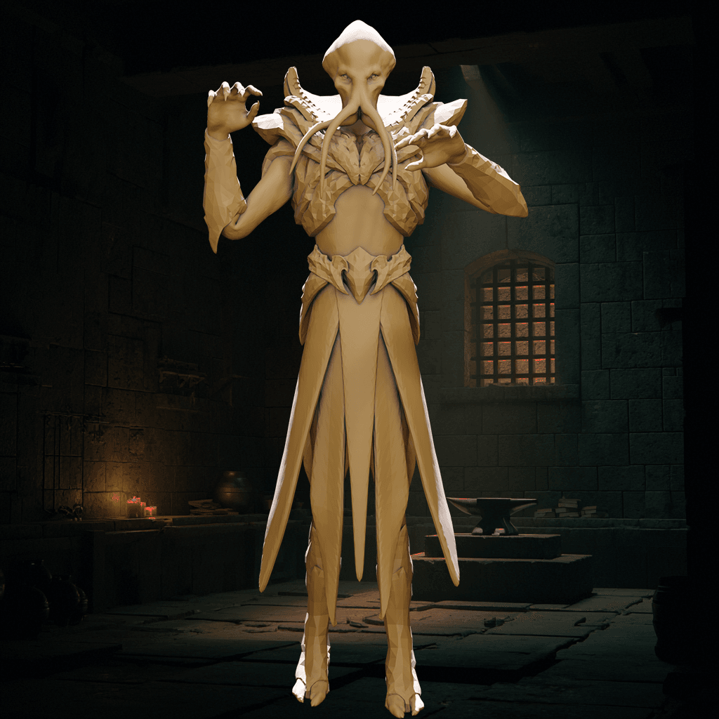 Mindflayer v2 3d model