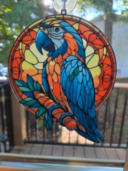 Macaw 2 Part PETG 150x167 mm 3d model