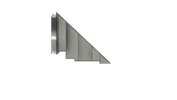 Extraction Pipe Window Holder 3d model