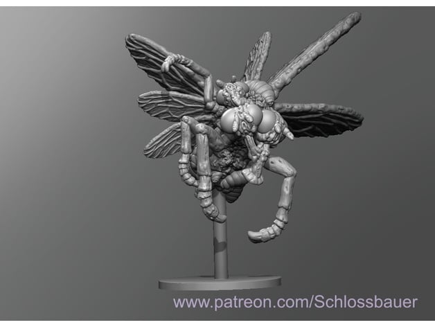 Mutated Fly 3d model