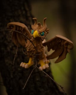 Twisty Griffin 3d model