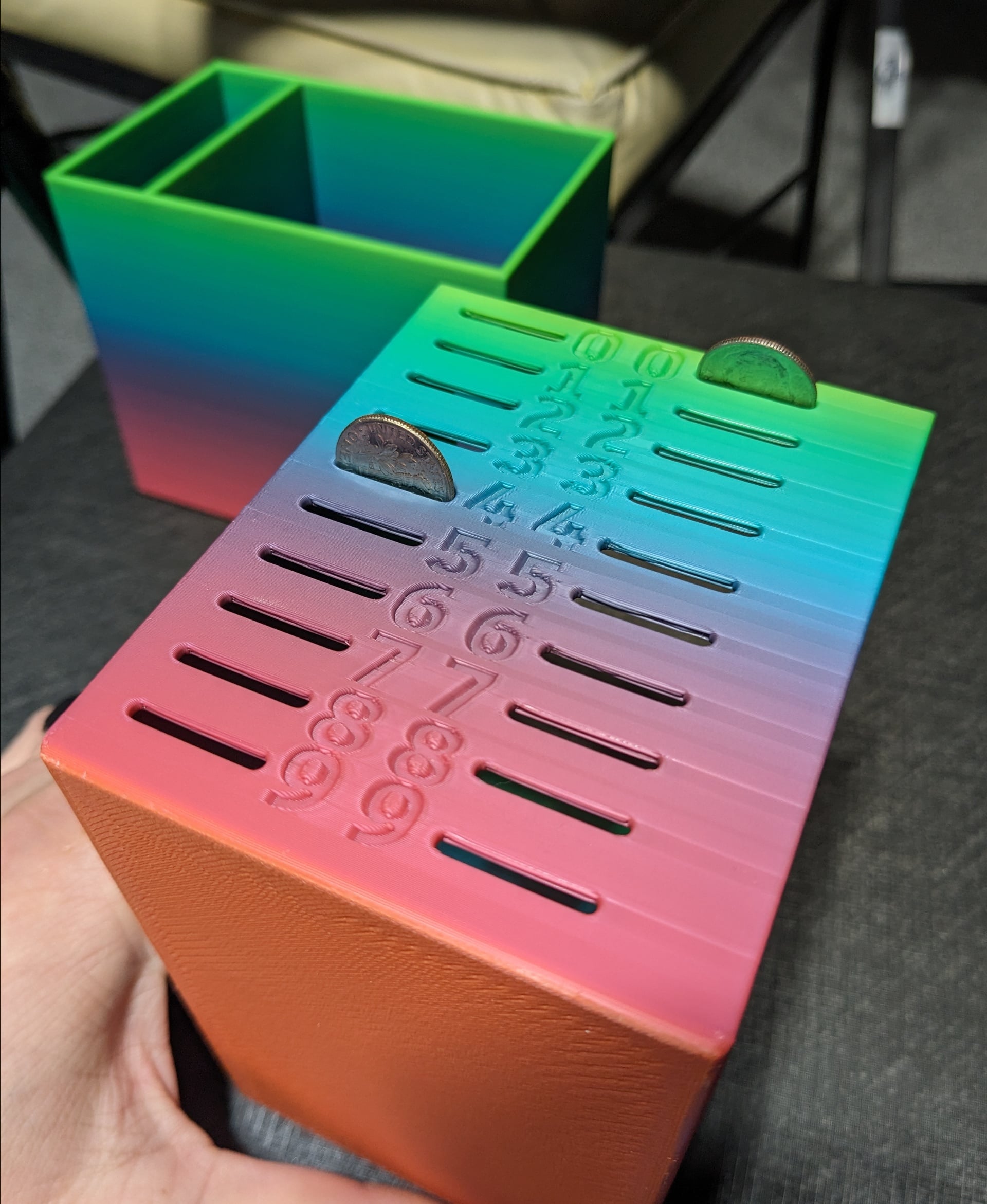 Commander Deck Box with Life Counter 3d model