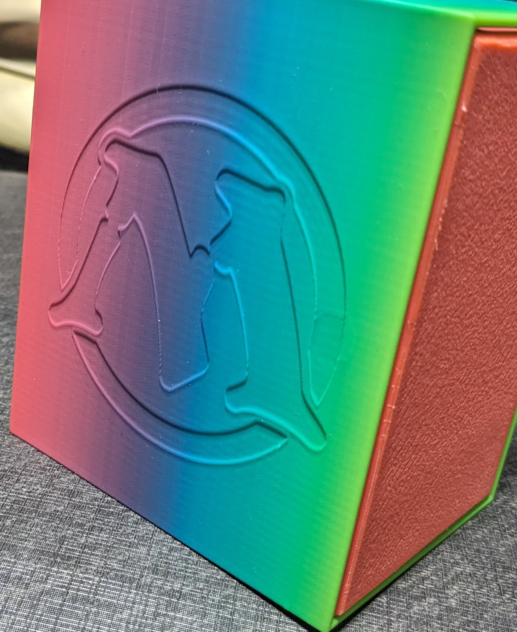 Commander Deck Box with Life Counter 3d model