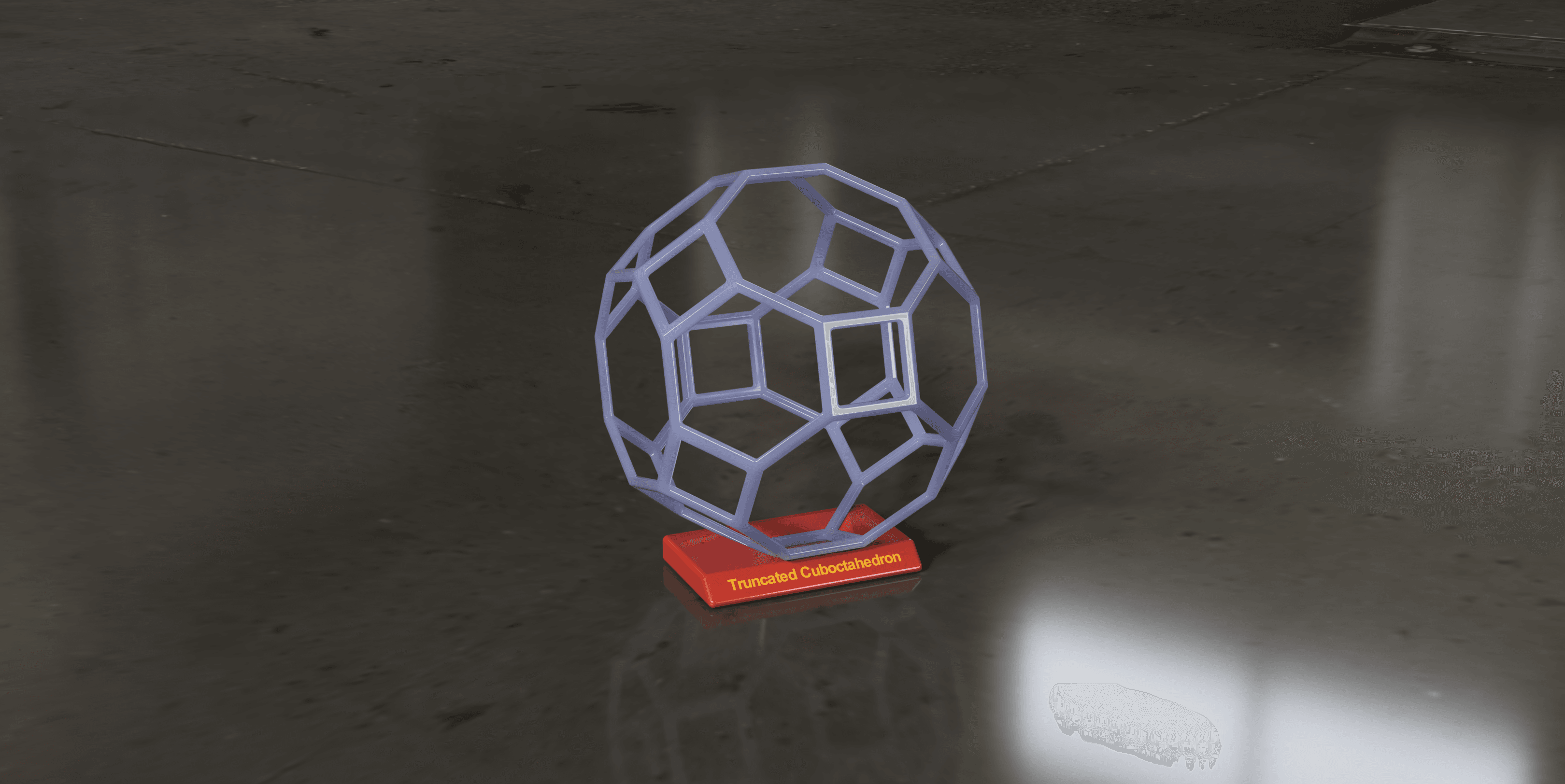 Truncated Cuboctahedron 3d model