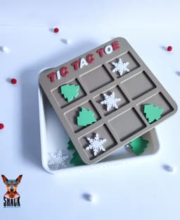Tic Tac Toe (Christmas Edition) 3d model
