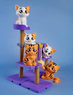 Modular Cat Tree Playset 3d model