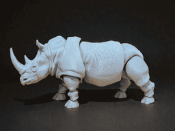 Jointed Rhino 3d model