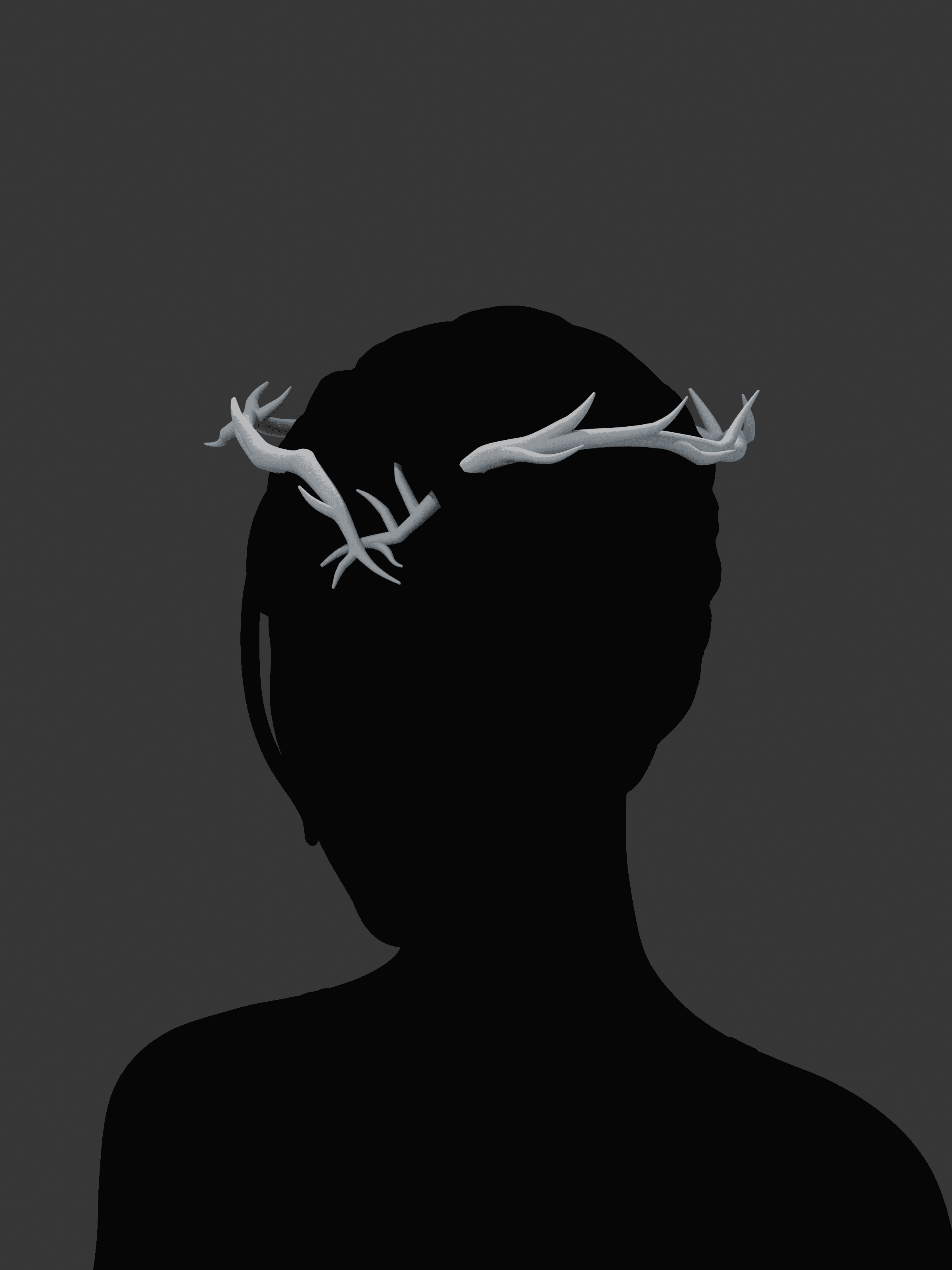 Cartethyia Diadem cosplay prop 3d model