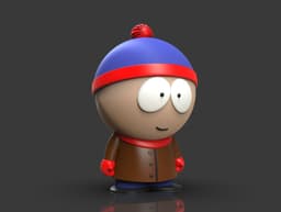 South Park Stan Figure 3d model