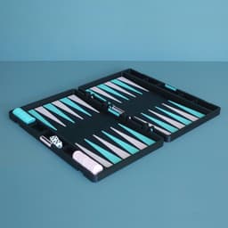 Backgammon set 3d model