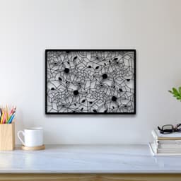 Abstract Wall Art 3d model